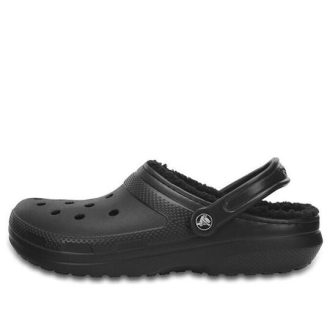 Sandales de sport unisexes noires Crocs Stay Warm résistantes à l&rsquo;usure et confortables 204563-060