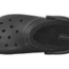 Sandales de sport unisexes noires Crocs Stay Warm résistantes à l&rsquo;usure et confortables 204563-060