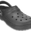 Sandales de sport unisexes noires Crocs Stay Warm résistantes à l&rsquo;usure et confortables 204563-060