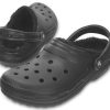 Sandales de sport unisexes noires Crocs Stay Warm résistantes à l&rsquo;usure et confortables 204563-060