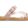 Sandales à entredoigts scintillantes Crocs Tulum (femmes) « Pink Clay » 208666-6TY