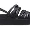 Sandales à lanières noires Crocs Brooklyn (femmes) 206751-001