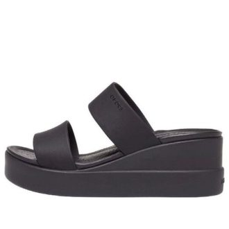 Sandales légères noires Crocs Brooklyn (femmes) 206219-060