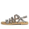 Sandales minimalistes Crocs (femmes) à motif champignon « Gris » 206107-15W