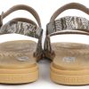 Sandales minimalistes Crocs (femmes) à motif champignon « Gris » 206107-15W