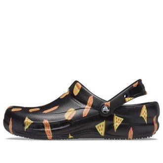 Sandales noires décontractées et élégantes Crocs Bistro Graphic Clog 204044-0FN