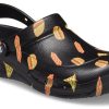 Sandales noires décontractées et élégantes Crocs Bistro Graphic Clog 204044-0FN