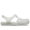 Sandales pailletées Crocs (GS) Isabella « Blanc » 208444-0IC