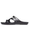 Sandales à paillettes Crocs Kadee II (femmes) « Noir » 207315-001
