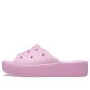 Sandales à plateforme classiques Crocs (femmes) « Rose » 208180-6S0