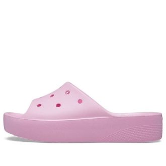 Sandales à plateforme classiques Crocs (femmes) « Rose » 208180-6S0
