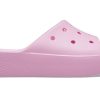 Sandales à plateforme classiques Crocs (femmes) « Rose » 208180-6S0