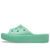 Sandales à plateforme classiques Crocs (femmes) « Vert » 208180-3UG