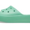Sandales à plateforme classiques Crocs (femmes) « Vert » 208180-3UG