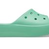 Sandales à plateforme classiques Crocs (femmes) « Vert » 208180-3UG