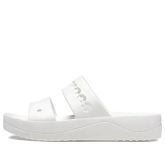 Sandales à plateforme Crocs Baya (femmes) « Blanc » 208188-100