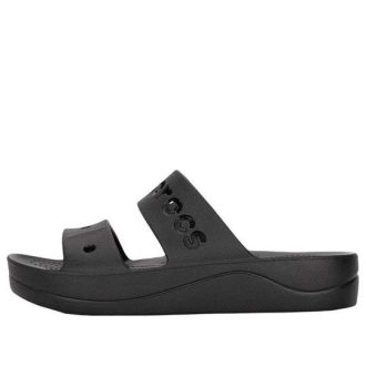 Sandales à plateforme Crocs Baya (femmes) « Core Black » 208188