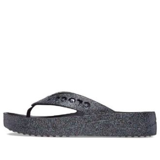Sandales à plateforme pailletées Crocs Baya (femmes) « Noir » 208463