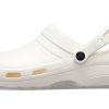 Sandales plates blanches Crocs Specialist II Clog 2 205619-100