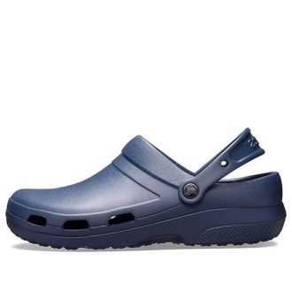 Sandales plates Crocs 2 bleu foncé 205619-410