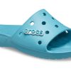 Sandales plates Crocs Classic unisexes bleu denim 206121-4ST