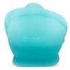 Sandales plates Crocs (femmes) bleu glacier 16265-4DJ