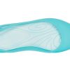 Sandales plates Crocs (femmes) bleu glacier 16265-4DJ
