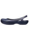Sandales plates Crocs Kadee bleu foncé (femmes) 205077-410