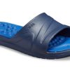 Sandales plates Crocs Reviva Bleu 205546-4HI