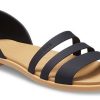 Sandales plates Crocs Tulum (femmes) « Noir » 206109-00W