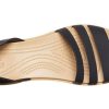 Sandales plates Crocs Tulum (femmes) « Noir » 206109-00W