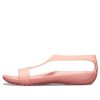 Sandales plates roses Crocs (femmes) 205469-6JC