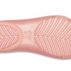 Sandales plates roses Crocs (femmes) 205469-6JC