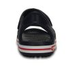 Sandales plates Velcro Sports Crocs (PS) bleu foncé 14854-462