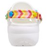 Sandales respirantes blanches Crocs (femmes) 206984-94S