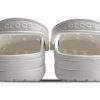 Sandales respirantes Crocs Classic Clog blanches unisexes 10126-100