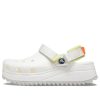 Sandales sabots Crocs Classic Hiker blanches 206772-100
