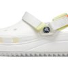 Sandales sabots Crocs Classic Hiker blanches 206772-100