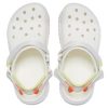 Sandales sabots Crocs Classic Hiker blanches 206772-100