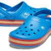 Sandales sabots Crocs Crocband Hyper Shine bleues 206379-4KJ