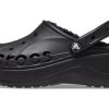 Sandales sabots doublées à plateforme Crocs Baya (femmes) « Noir » 208708-001