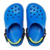 Sandales à talon plat bleues Crocs (PS) 207011-4JL