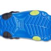 Sandales à talon plat bleues Crocs (PS) 207011-4JL