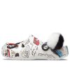 Sandales unisexes blanches Crocs Disney x Crocs Pattern 207401-100
