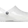 Sandales unisexes blanches transparentes Crocs (femmes) Jelly Crocs 206908-100