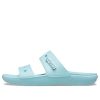 Sandales unisexes bleues Crocs Classic Clog Cozy 206761-4SS