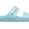 Sandales unisexes bleues Crocs Classic Clog Cozy 206761-4SS
