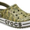 Sandales unisexes Crocs 4 à imprimé camouflage vert 206232-354