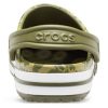 Sandales unisexes Crocs 4 à imprimé camouflage vert 206232-354