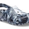 Sandales unisexes Crocs Beach Marble, noir et blanc, 206867-103